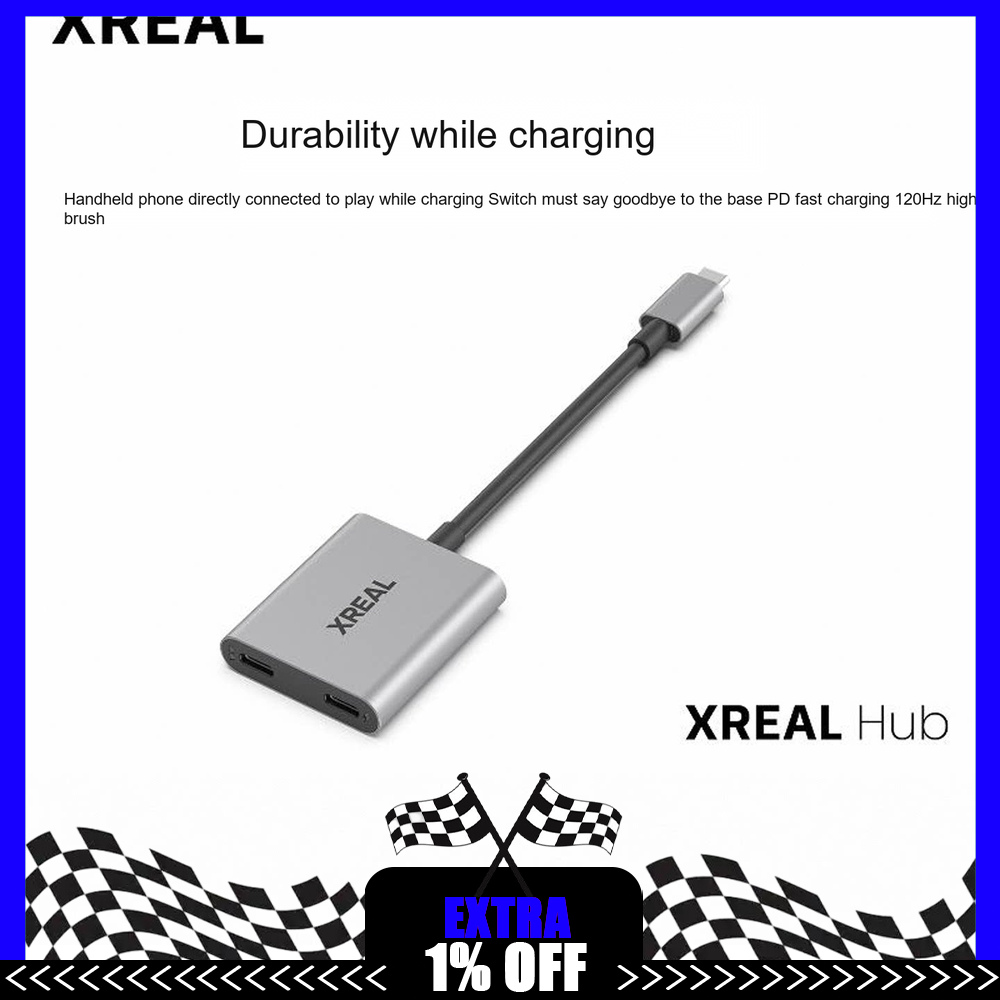 Gaming Console Rog Ally - Adattatore USB-C XREAL Hub per Occhiali