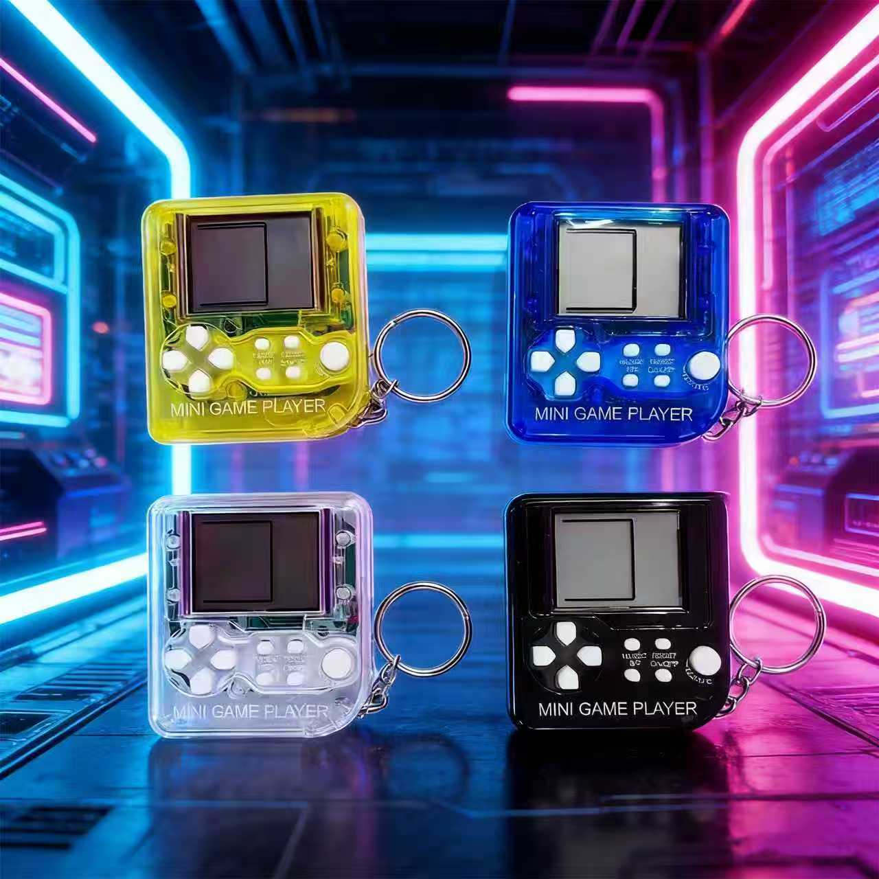 Gaming Console Keychain - Console di Gioco Portatile Retrò Mini