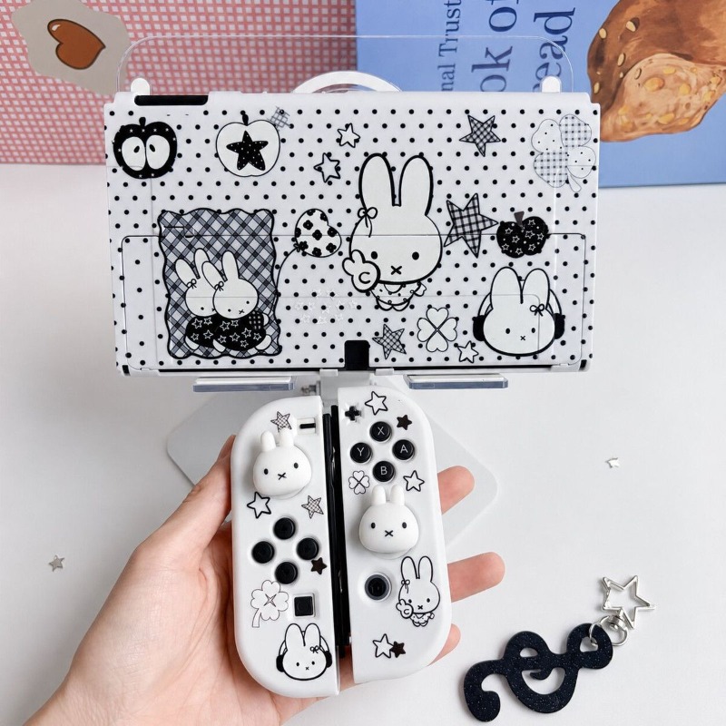 Gaming Console In - Custodia protettiva Miffy per Nintendo Switch