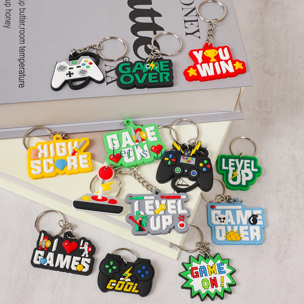Gaming Console Keychain - 13 pezzi videogioco a tema portachiavi
