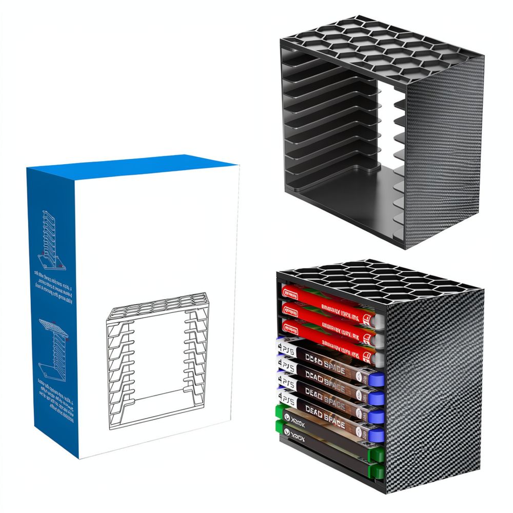 Torre porta carte di gioco per - Gaming Console Display Case recensione e prezzo
