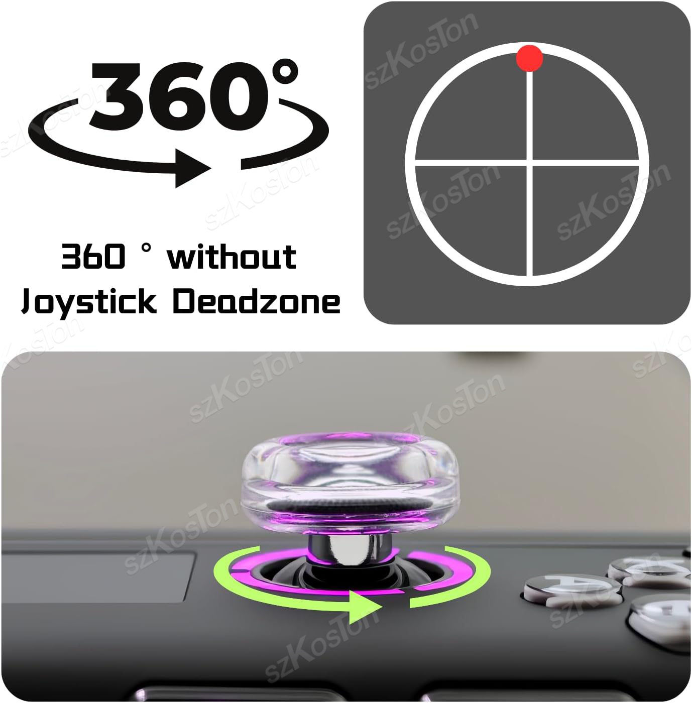 2 Pezzi Copri Joystick in Sili - Gaming Console Latest recensione e prezzo