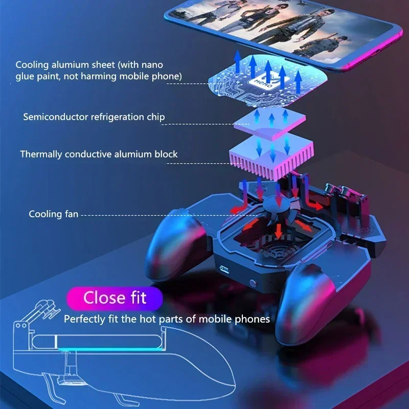 MEMO DL88 Ventola di raffredda - Gaming Console For Phone recensione e prezzo