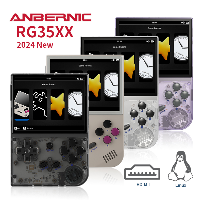 ANBERNIC 2024 Nuovo RG35XX Ret - Gaming Console Under 5000 recensione e prezzo