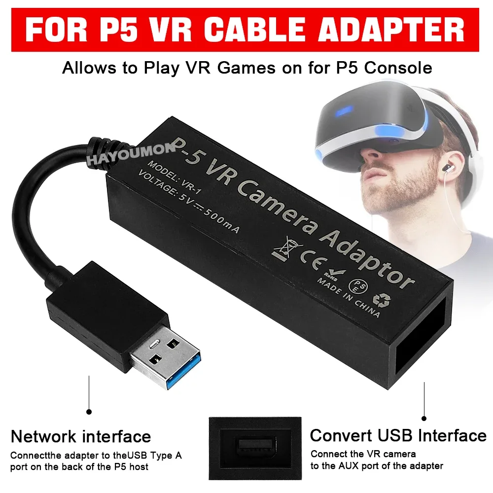 Adattatore Cavo VR per PS5, Co - Gaming Console Buttons recensione e prezzo