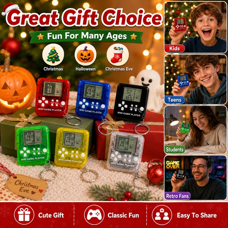 Mini Console di Gioco Tetris P - Gaming Console Keychain recensione e prezzo
