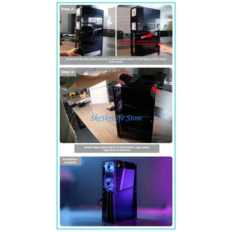 E65E Copertura protettiva tras - Gaming Console Display Case recensione e prezzo